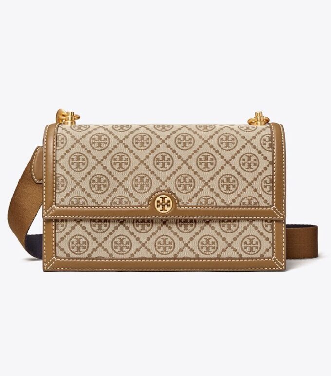 Borsa a tracolla con monogramma T Monogram Borsa a tracolla con monogramma T Monogram