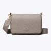 Borsa a tracolla con patta in pelle Borsa a tracolla con patta in pelle