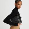 Borsa a tracolla convertibile Fleming Diamond Perforated Borsa a tracolla convertibile Fleming Diamond Perforated