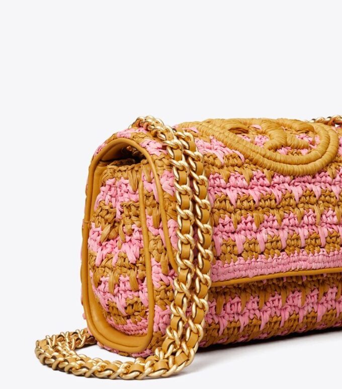 Borsa a tracolla convertibile Small Fleming Soft Crochet Borsa a tracolla convertibile Small Fleming Soft Crochet