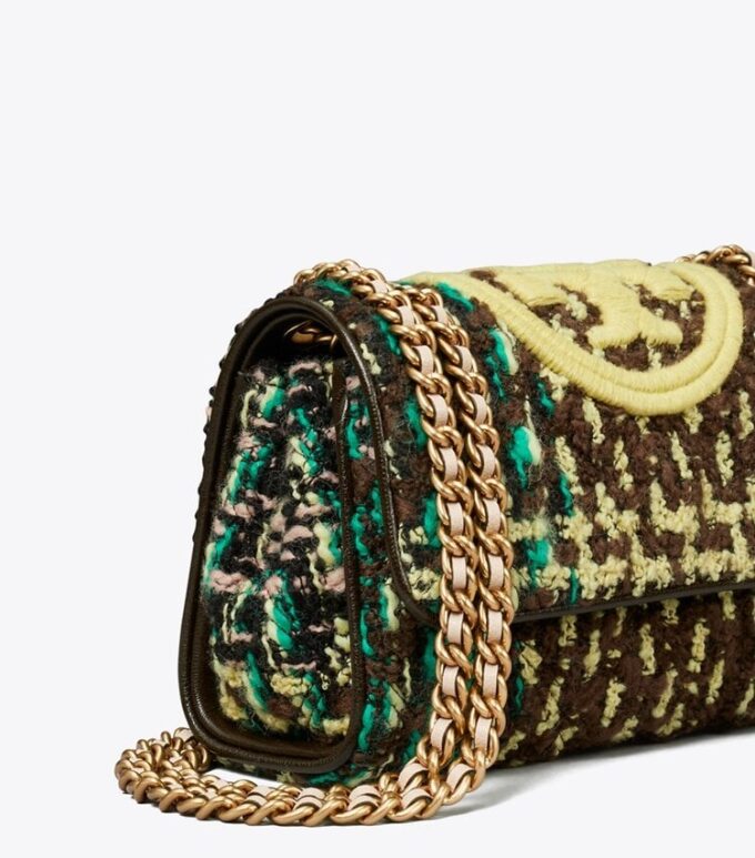 Borsa a tracolla convertibile Small Fleming Soft Tweed Borsa a tracolla convertibile Small Fleming Soft Tweed