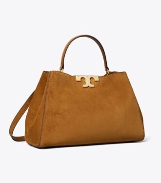 Borsa a tracolla Eleanor in pelle scamosciata