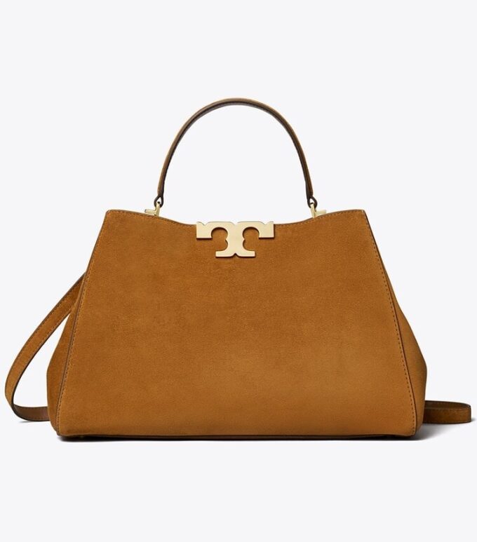 Borsa a tracolla Eleanor in pelle scamosciata Borsa a tracolla Eleanor in pelle scamosciata