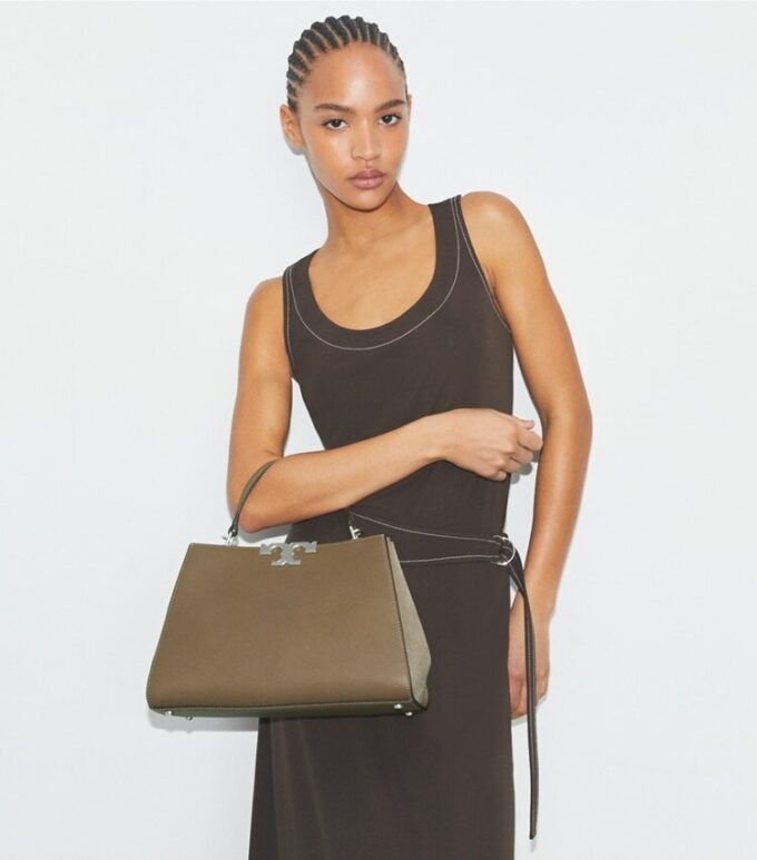 Borsa a tracolla Eleanor Pebbled