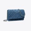Borsa a tracolla Fleming Denim Borsa a tracolla Fleming Denim