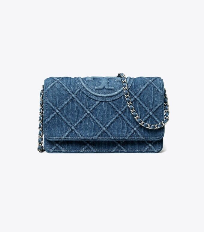Borsa a tracolla Fleming Denim Borsa a tracolla Fleming Denim