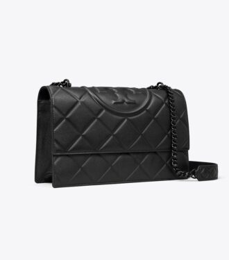Borsa a tracolla Fleming in pelle martellata