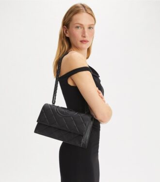 Borsa a tracolla Fleming in pelle martellata