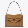 Borsa a tracolla grande Lee Radziwill in pelle scamosciata Borsa a tracolla grande Lee Radziwill in pelle scamosciata