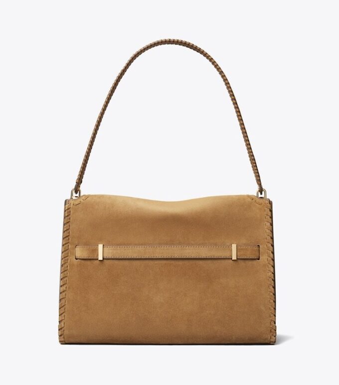 Borsa a tracolla grande Lee Radziwill in pelle scamosciata Borsa a tracolla grande Lee Radziwill in pelle scamosciata