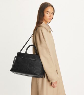 Borsa a tracolla grande Mercer Distressed