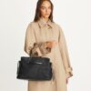 Borsa a tracolla grande Mercer Distressed