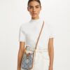 Borsa a tracolla in denim con monogramma T Monogram Borsa a tracolla in denim con monogramma T Monogram