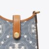 Borsa a tracolla in denim con monogramma T Monogram Borsa a tracolla in denim con monogramma T Monogram