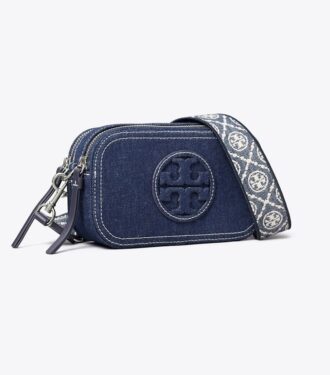 Borsa a tracolla in denim Mini Miller