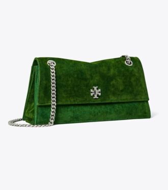 Borsa a tracolla Kira Turnlock Flocked