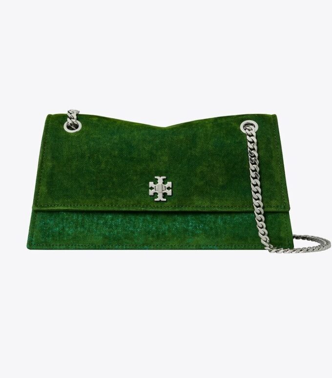 Borsa a tracolla Kira Turnlock Flocked Borsa a tracolla Kira Turnlock Flocked