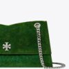 Borsa a tracolla Kira Turnlock Flocked Borsa a tracolla Kira Turnlock Flocked
