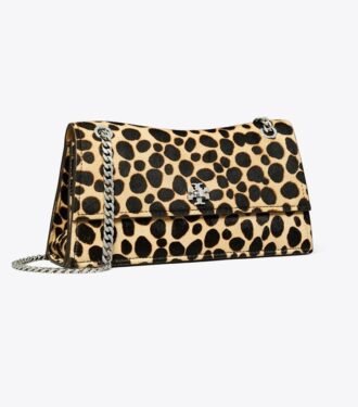 Borsa a tracolla Kira Turnlock in pelle di vitello