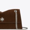 Borsa a tracolla Kira Turnlock in pelle scamosciata Borsa a tracolla Kira Turnlock in pelle scamosciata