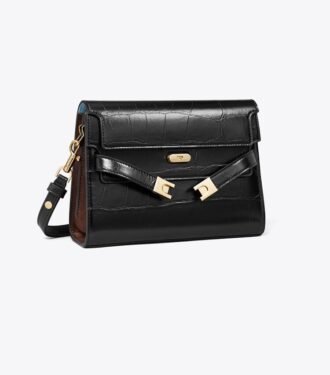Borsa a tracolla Lee Radziwill con stampa cocco