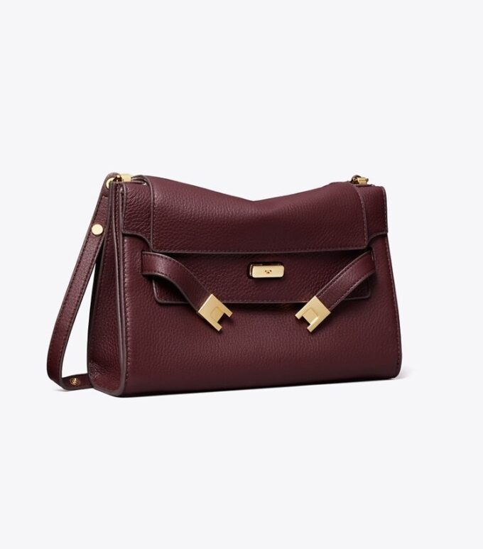 Borsa a tracolla Lee Radziwill in pelle martellata Borsa a tracolla Lee Radziwill in pelle martellata