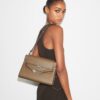 Borsa a tracolla Lee Radziwill in pelle martellata Borsa a tracolla Lee Radziwill in pelle martellata