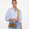 Borsa a tracolla Miller Mini in pelle scamosciata