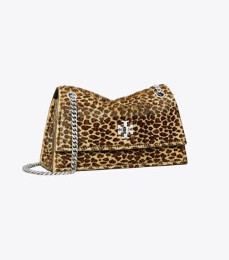 Borsa a tracolla Mini Kira Turnlock in pelle di vitello