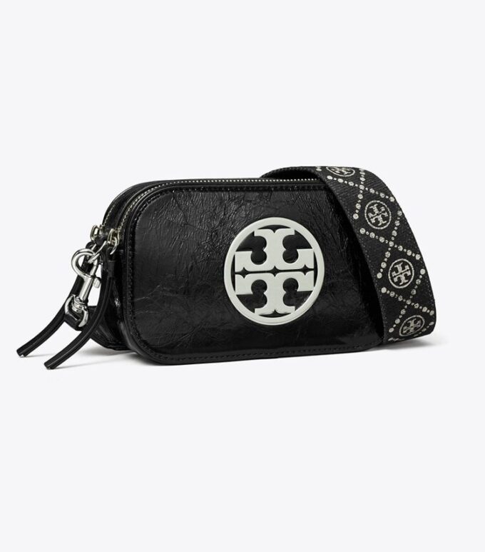 Borsa a tracolla Mini Miller Crinkle