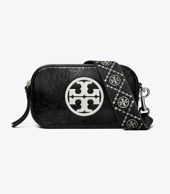 Borsa a tracolla Mini Miller Crinkle