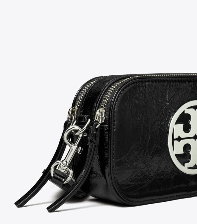 Borsa a tracolla Mini Miller Crinkle