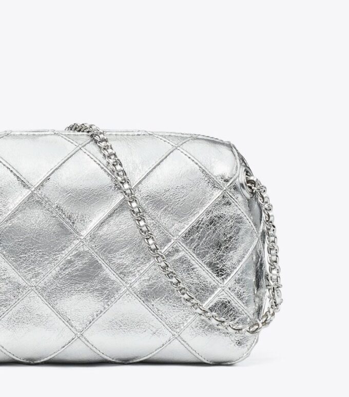 Borsa a tracolla morbida metallizzata Fleming Borsa a tracolla morbida metallizzata Fleming