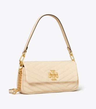 Borsa a tracolla piccola con patta Kira Chevron