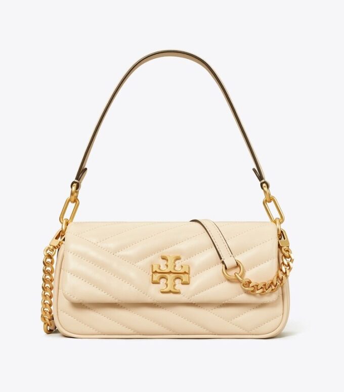 Borsa a tracolla piccola con patta Kira Chevron Borsa a tracolla piccola con patta Kira Chevron
