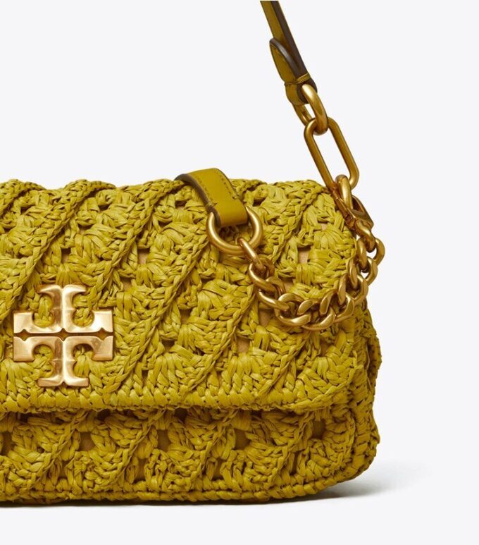 Borsa a tracolla piccola con patta Kira Crochet Borsa a tracolla piccola con patta Kira Crochet
