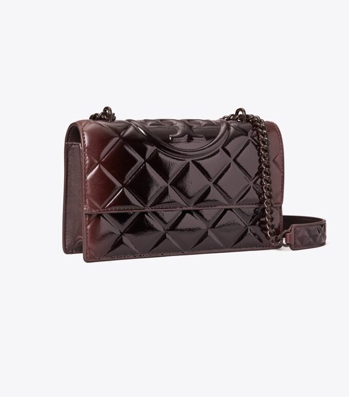 Borsa a tracolla piccola Fleming Patent Borsa a tracolla piccola Fleming Patent
