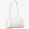 Borsa a tracolla piccola in pelle Marshmallow Borsa a tracolla piccola in pelle Marshmallow