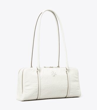 Borsa a tracolla piccola in pelle Marshmallow Borsa a tracolla piccola in pelle Marshmallow