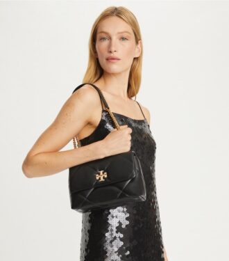 Borsa a tracolla piccola Kira Diamond Quilt Pavé