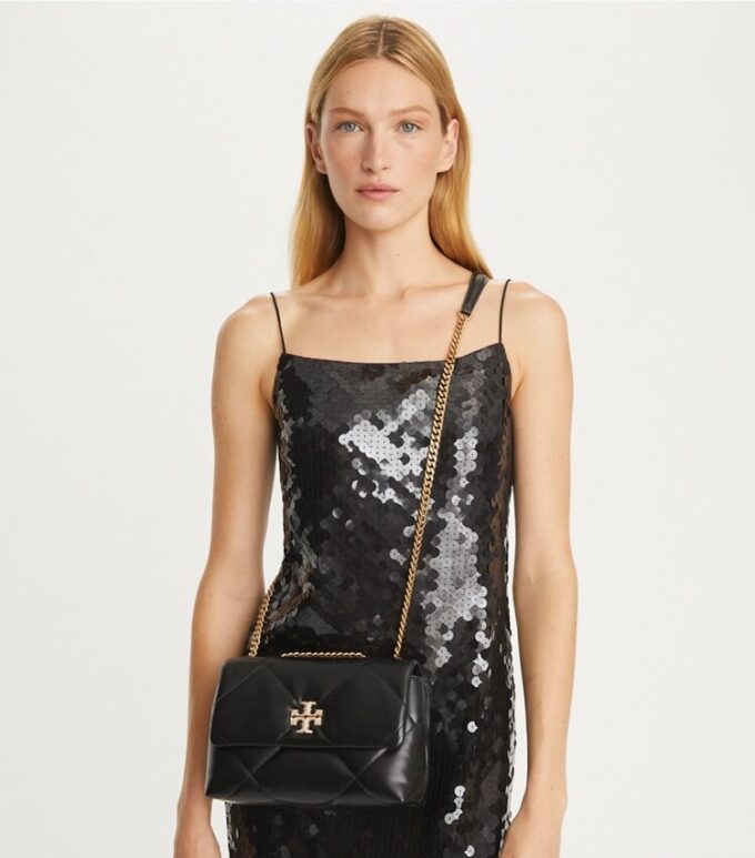 Borsa a tracolla piccola Kira Diamond Quilt Pavé Borsa a tracolla piccola Kira Diamond Quilt Pavé