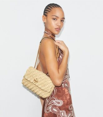 Borsa a tracolla piccola Kira Woven