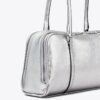 Borsa a tracolla piccola Metallic Marshmallow