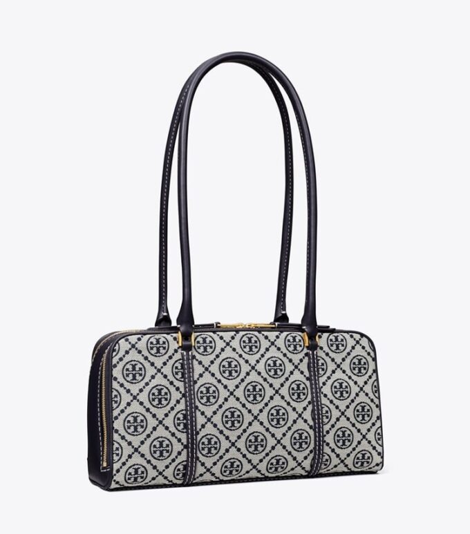 Borsa a tracolla piccola T Monogram Marshmallow