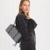 Borsa a tracolla piccola T Monogram Marshmallow