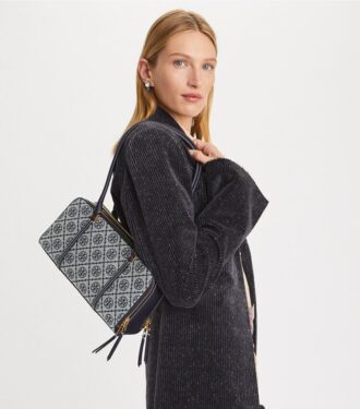Borsa a tracolla piccola T Monogram Marshmallow