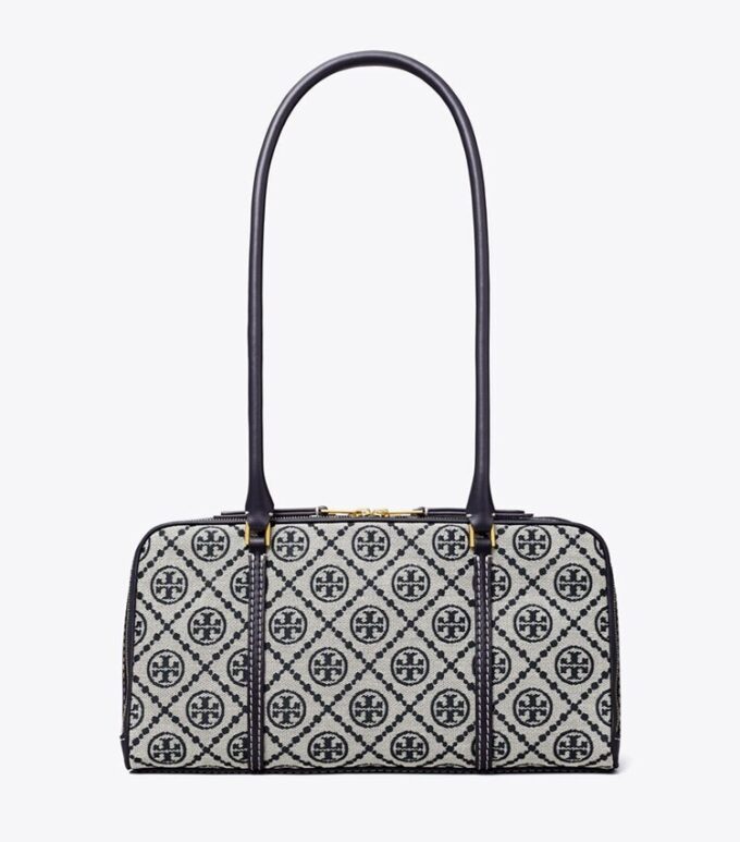 Borsa a tracolla piccola T Monogram Marshmallow