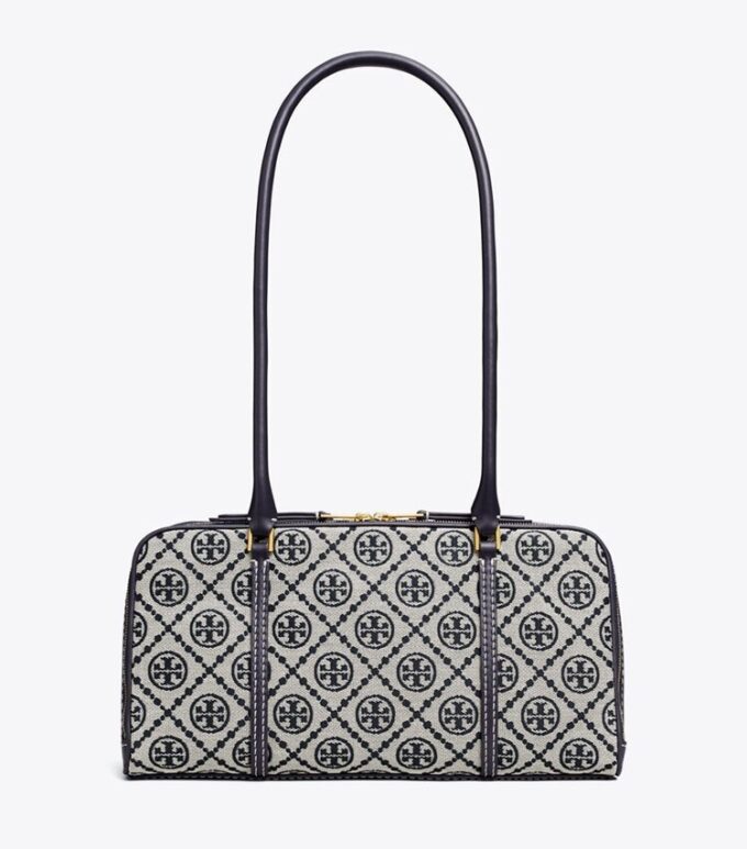 Borsa a tracolla piccola T Monogram Marshmallow