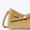 Borsa a tracolla Romy in pelle scamosciata con chiusura a zip Borsa a tracolla Romy in pelle scamosciata con chiusura a zip