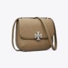 Borsa a tracolla sottile Eleanor Pebbled